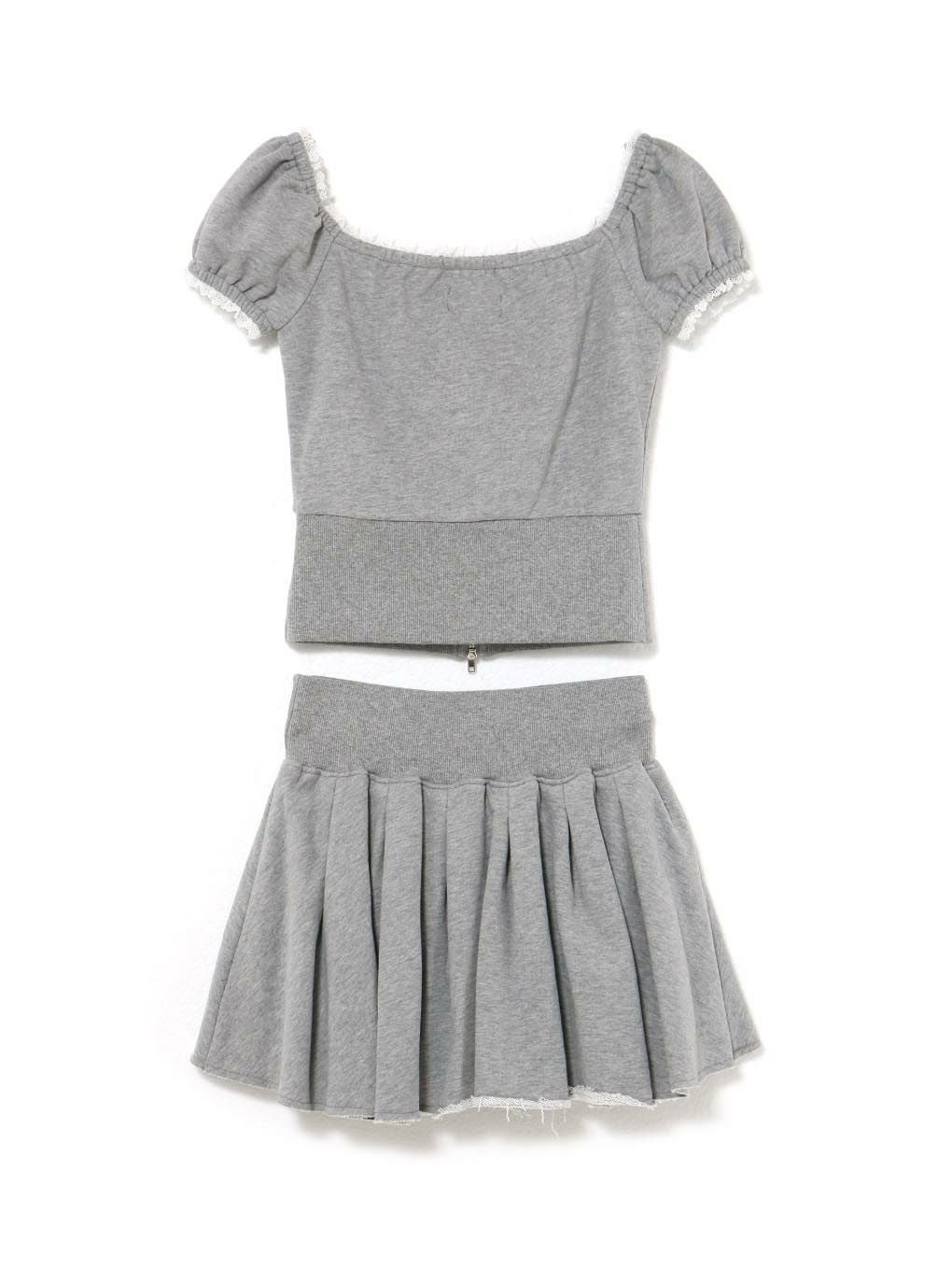 【BUBBLES】スウェットリボンセットアップ