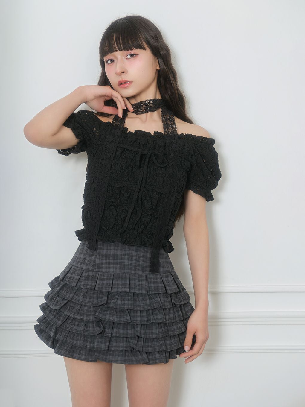 BUBBLES】シャーリングリボントップス | sparkling mall online store