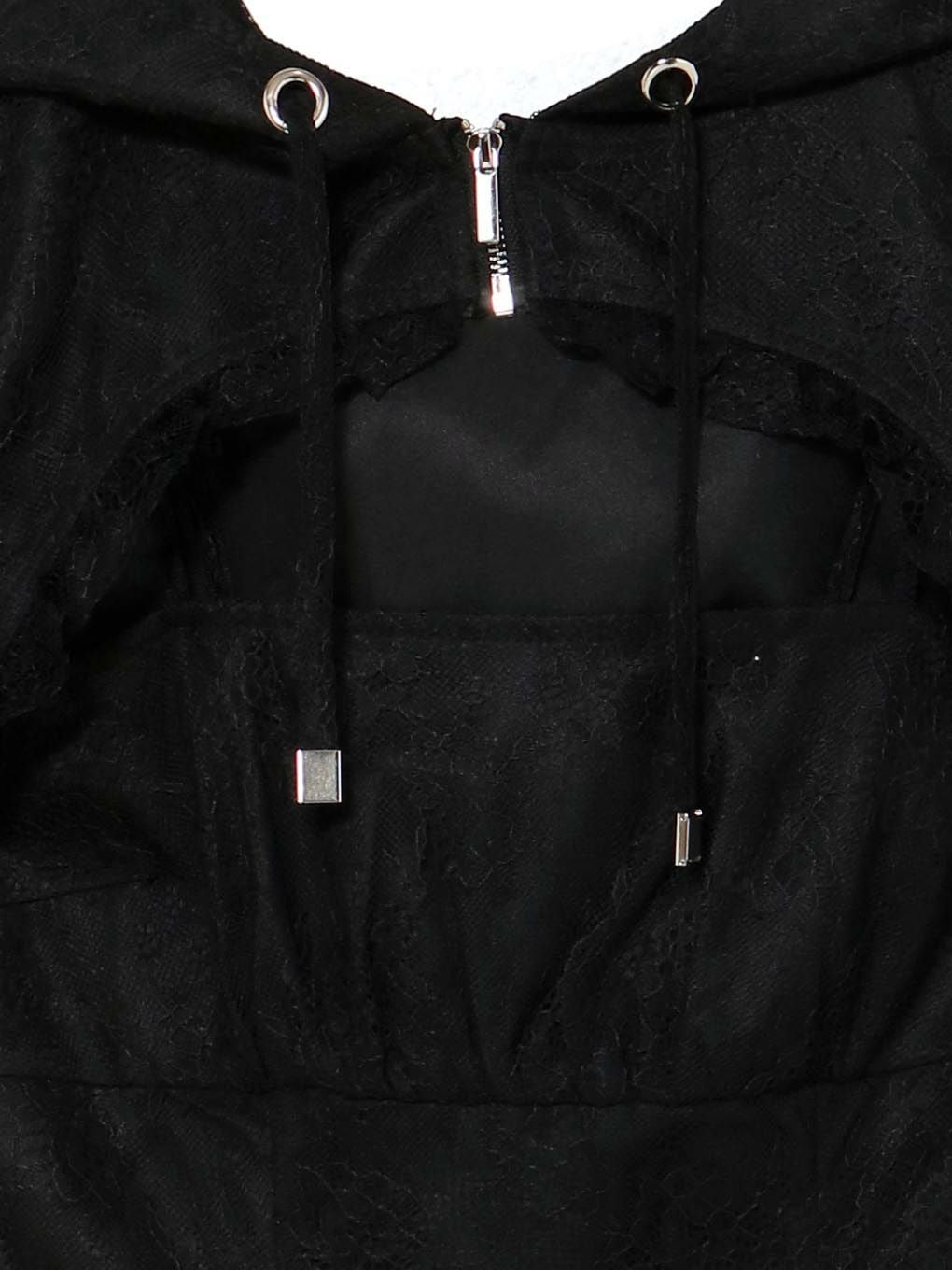 【BUBBLES】ギャザーパーカーワンピース