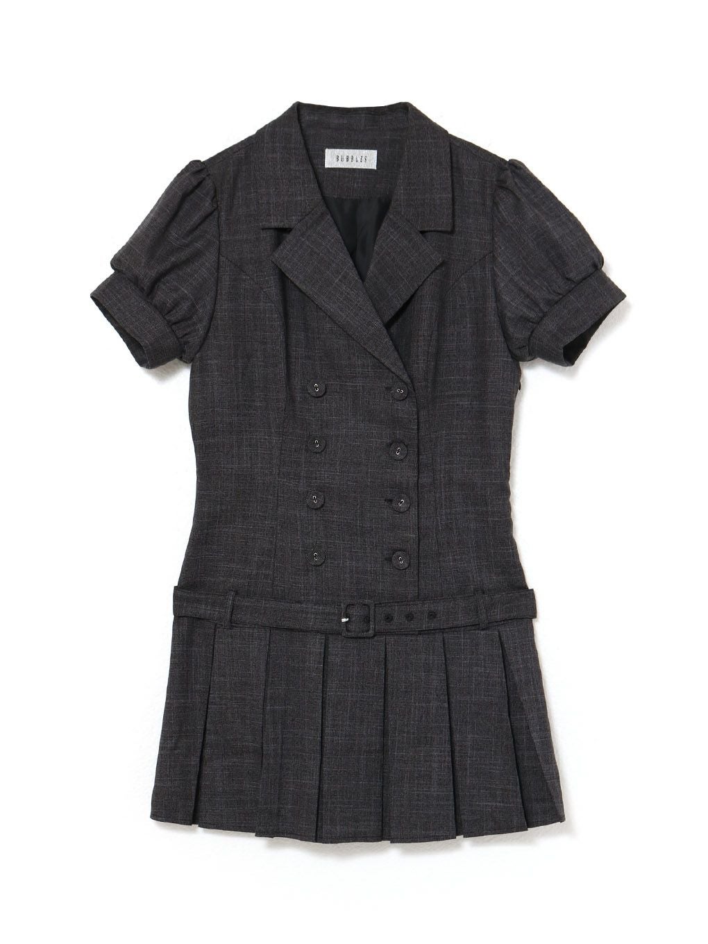 【BUBBLES】ジャケットティアードワンピース
