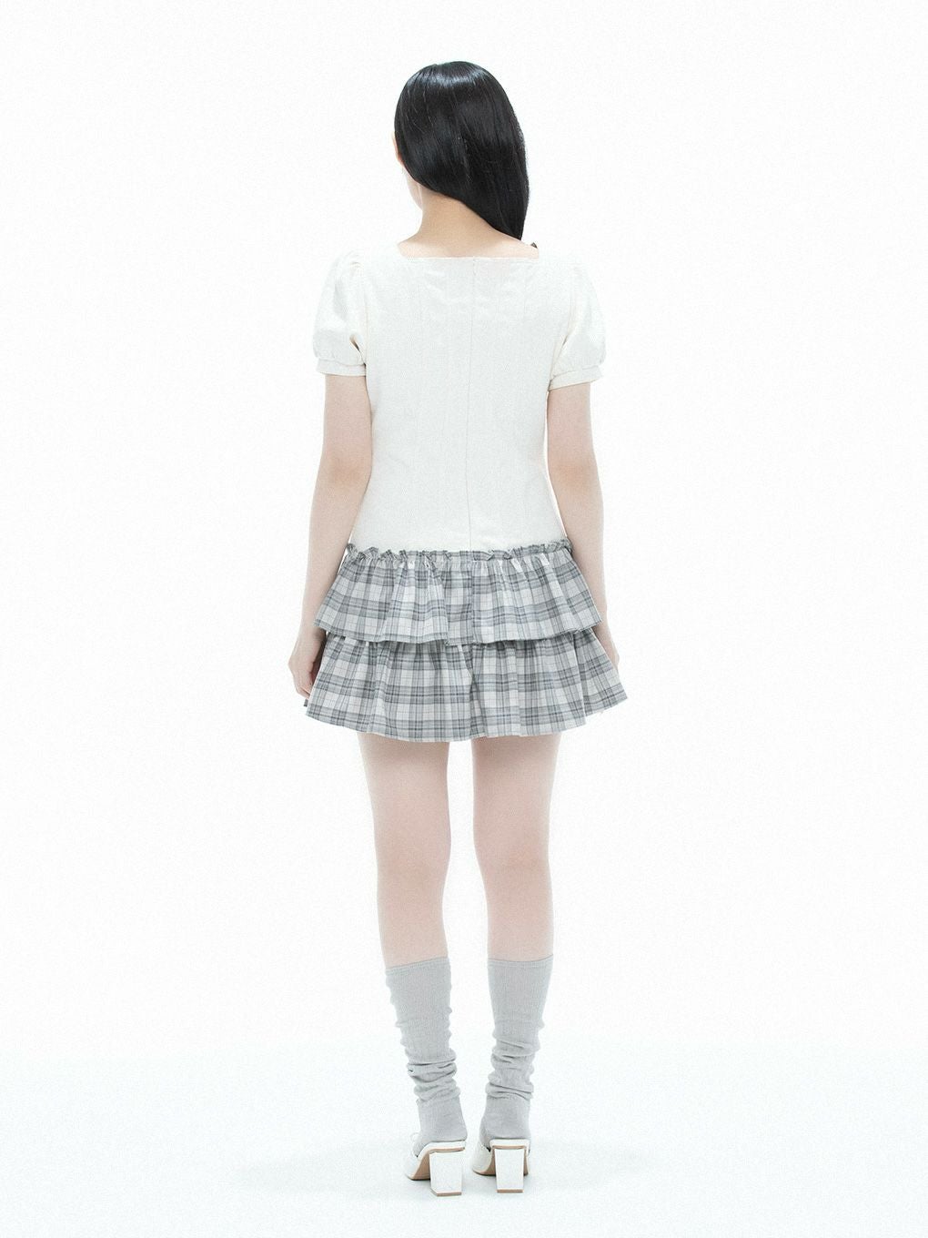 BUBBLES】リボンデニムワンピース | sparkling mall online store