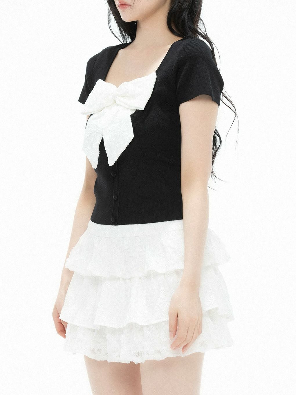 BUBBLES】リボンニットトップス | sparkling mall online store