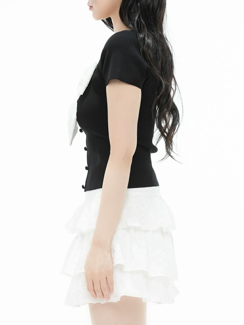 BUBBLES】リボンニットトップス | sparkling mall online store