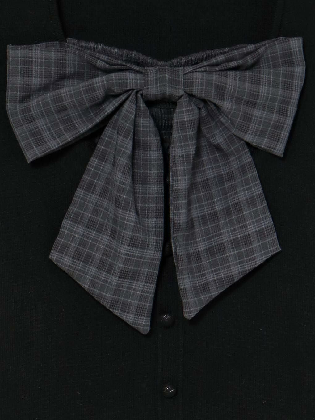 【BUBBLES】リボンニットトップス