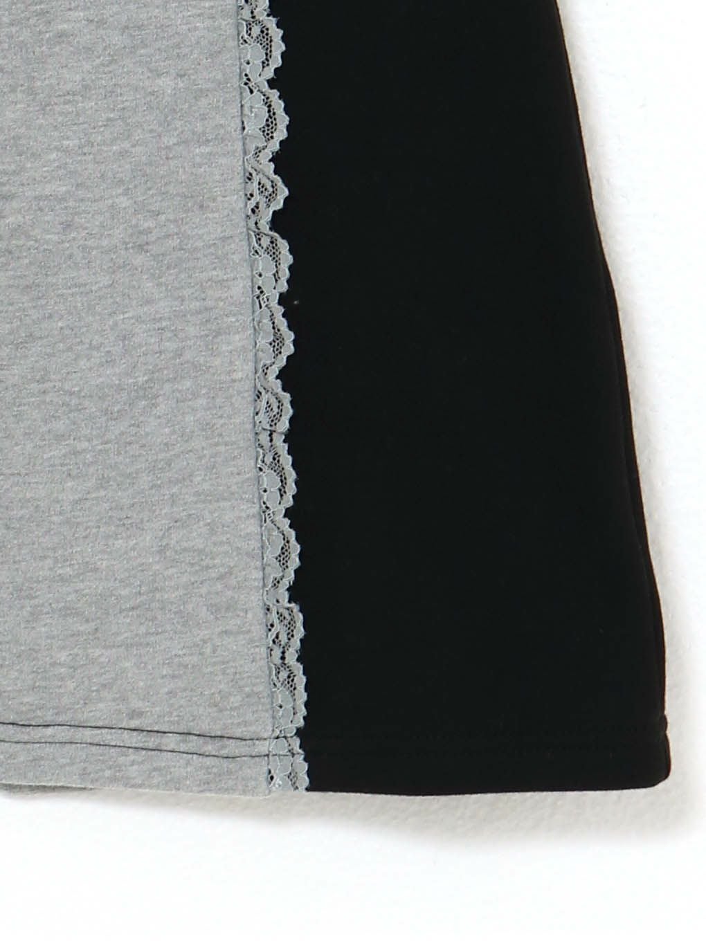 【BUBBLES】バイカラースウェットワンピース