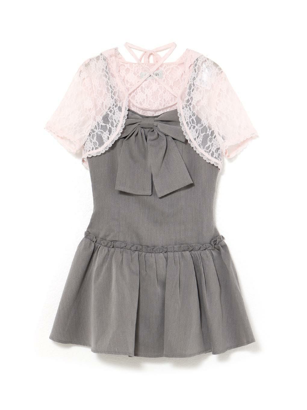 BUBBLES】レースリボンワンピース | sparkling mall online store