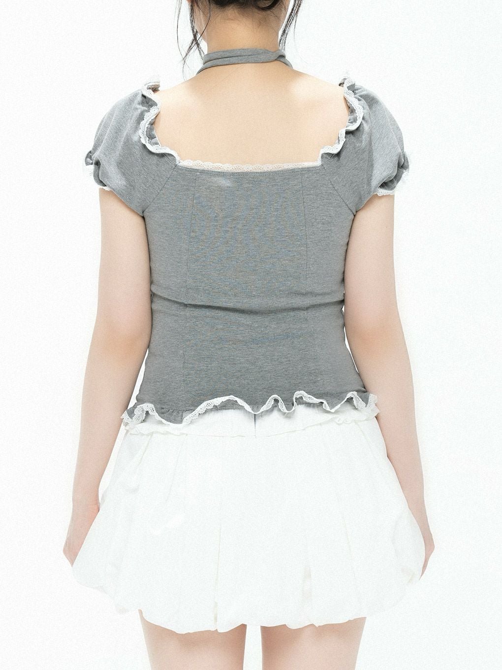 【BUBBLES】スクエアレーストップス