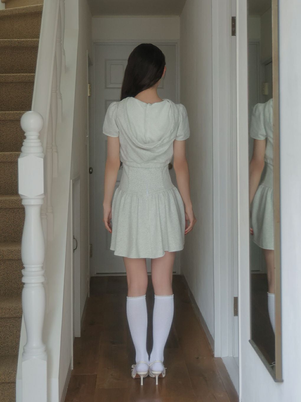 【BUBBLES】ホールパーカーワンピース