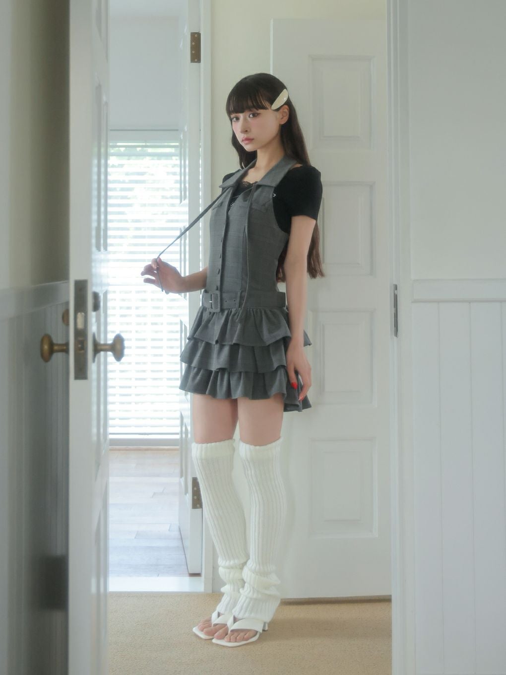 BUBBLES】ホルターティアードワンピース | sparkling mall online store