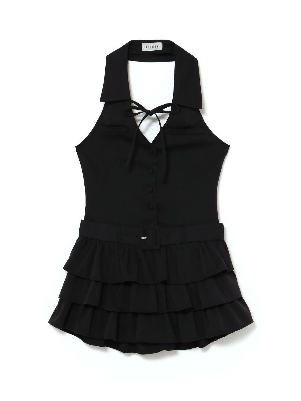 BUBBLES】ホルターティアードワンピース | sparkling mall online store
