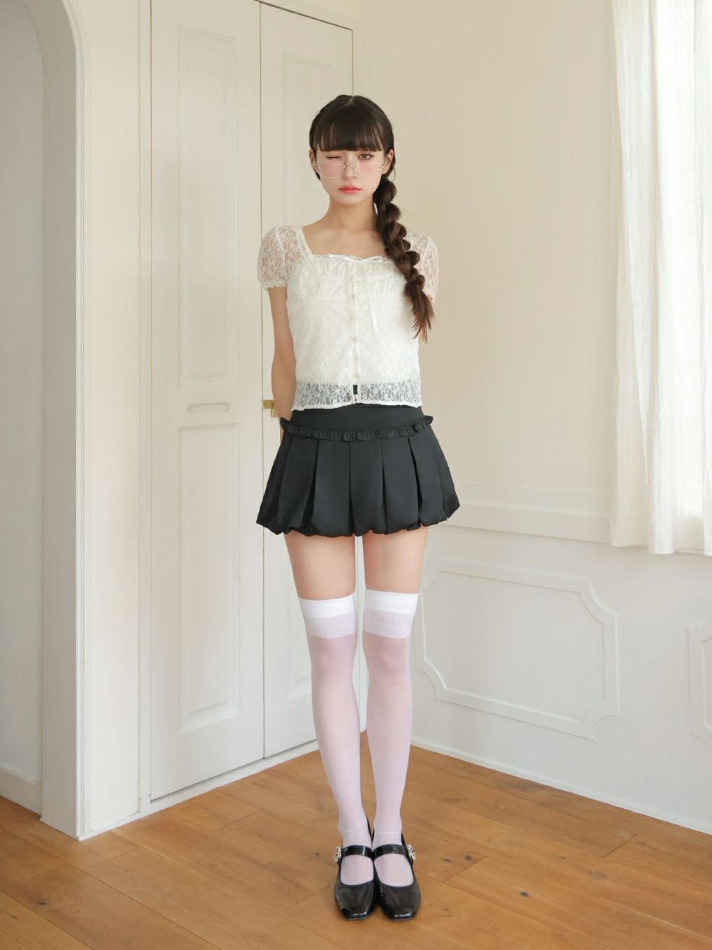 BUBBLES】フラワーレーストップス | sparkling mall online store