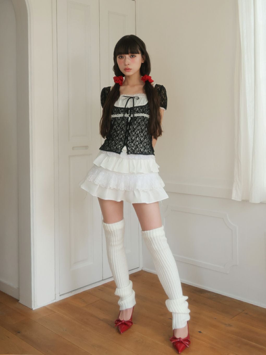 BUBBLES】フラワーレーストップス | sparkling mall online store