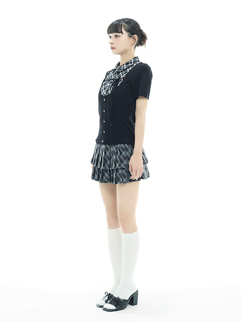 Bubbles スクールガールトップス BUBBLES】スクールガーリーリボントップス | sparkling mall online store