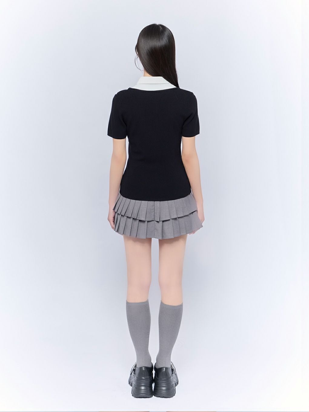 BUBBLES】スクールガーリーリボントップス | sparkling mall online store