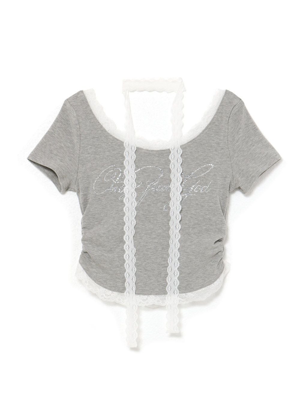 【BUBBLES】レースビジューTEE