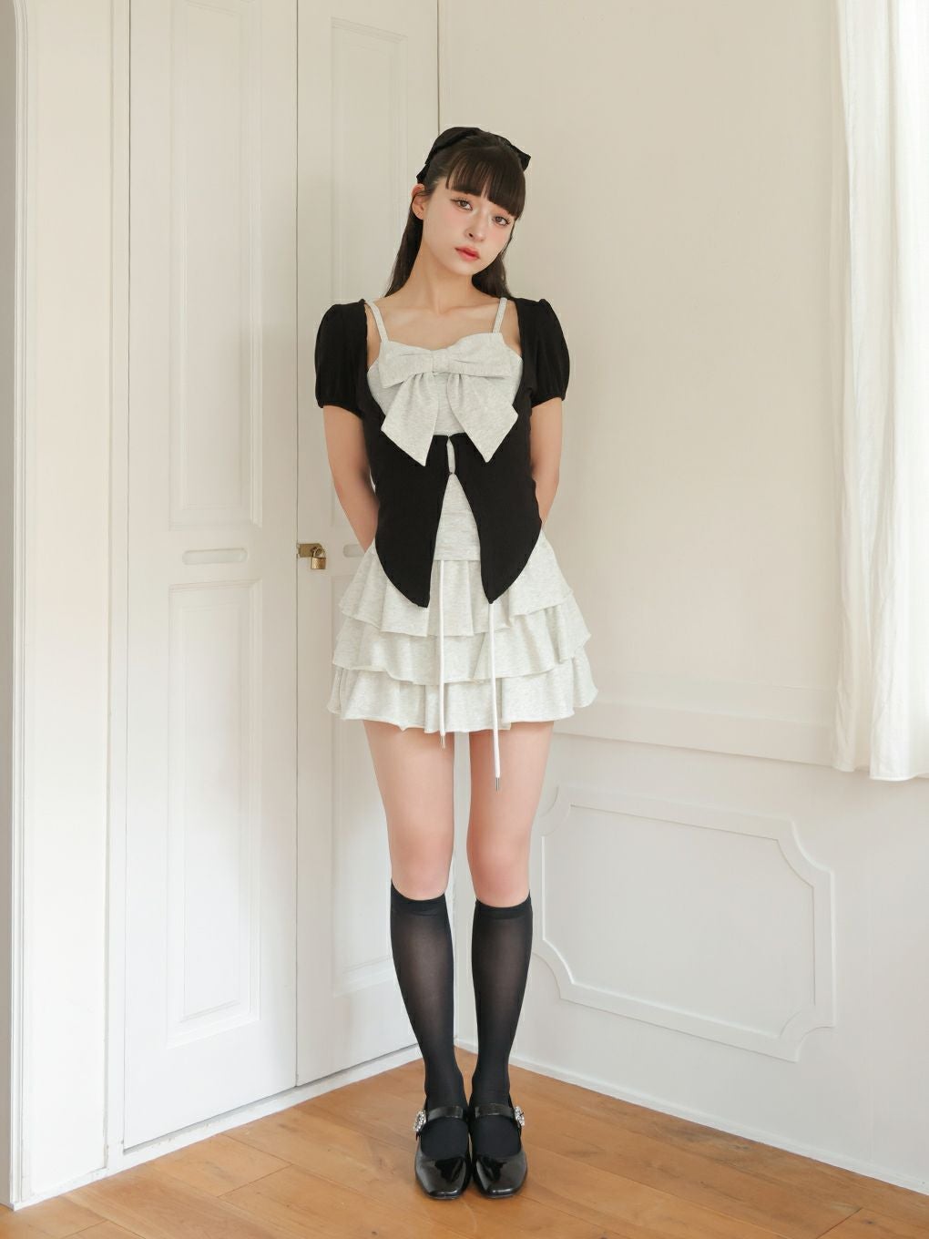 BUBBLES】コケットリボンアンサンブル | sparkling mall online store