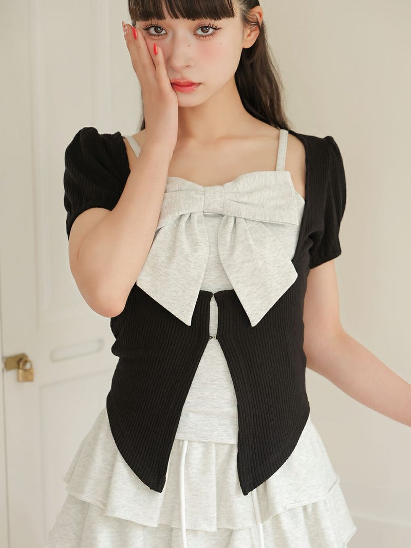 BUBBLES】コケットリボンアンサンブル | sparkling mall online store