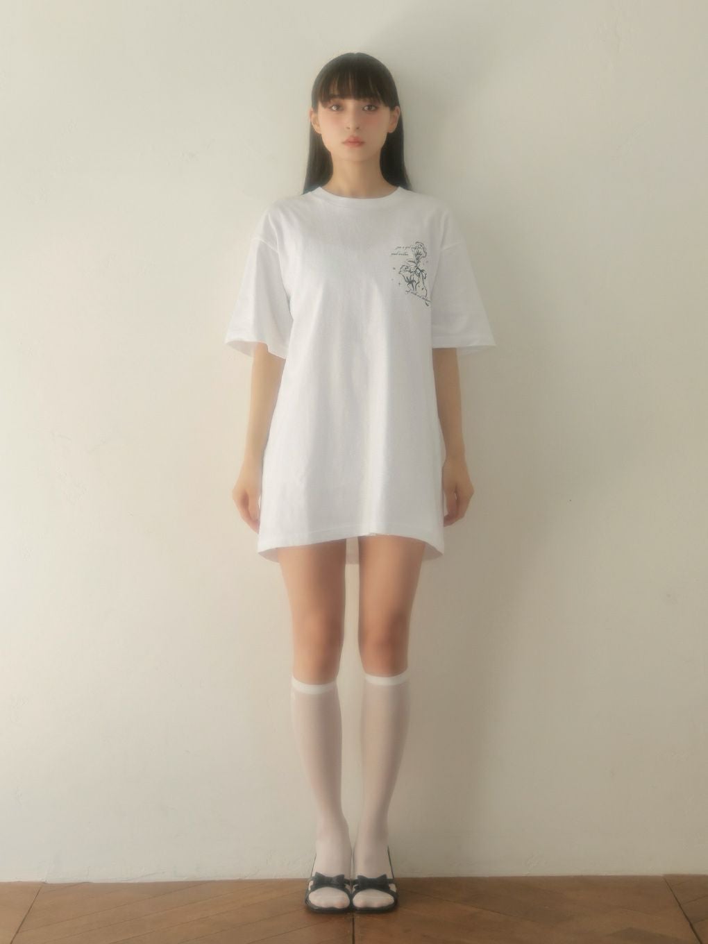 【BUBBLES】パウダーローズTEE