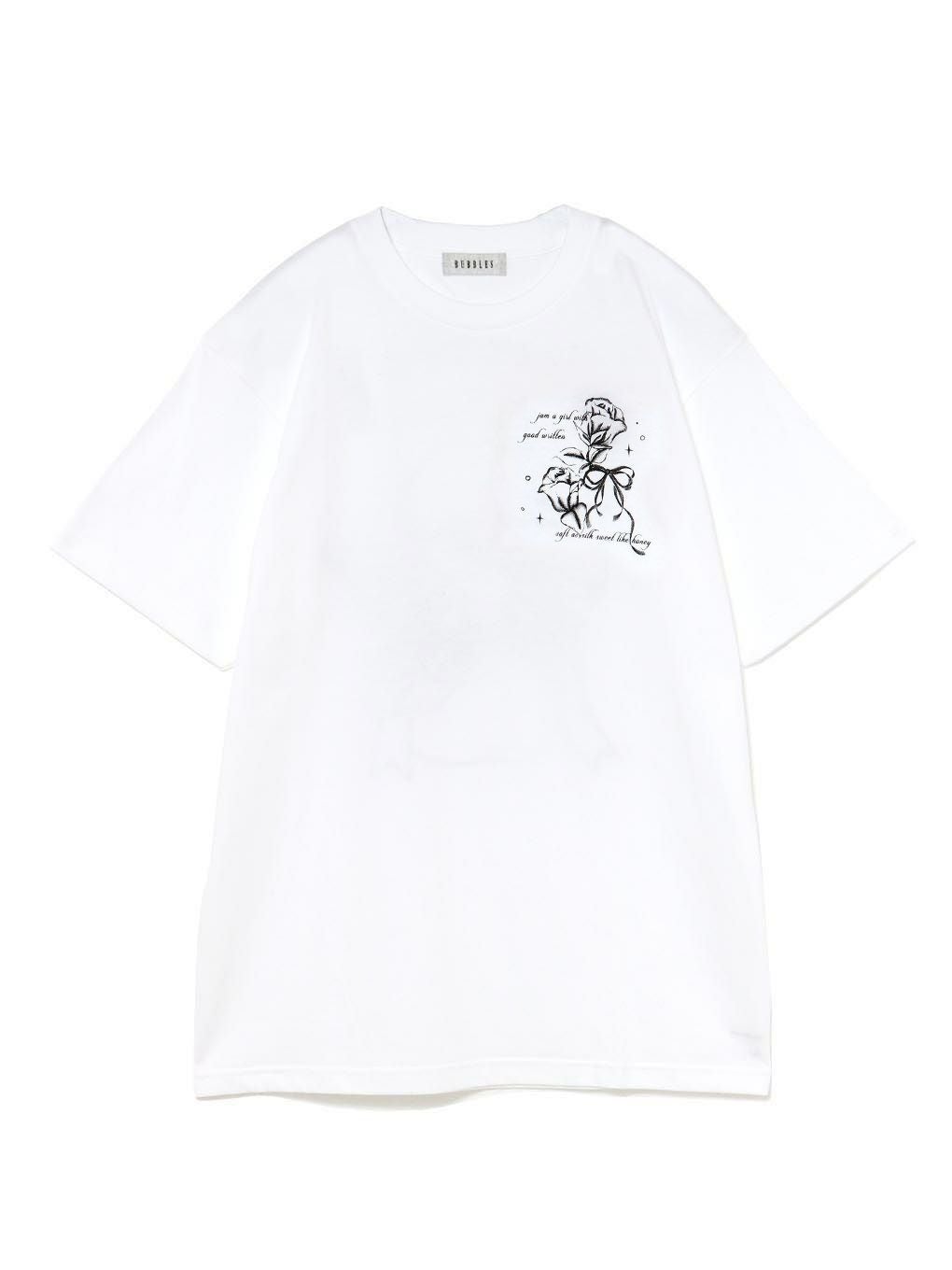 【BUBBLES】パウダーローズTEE