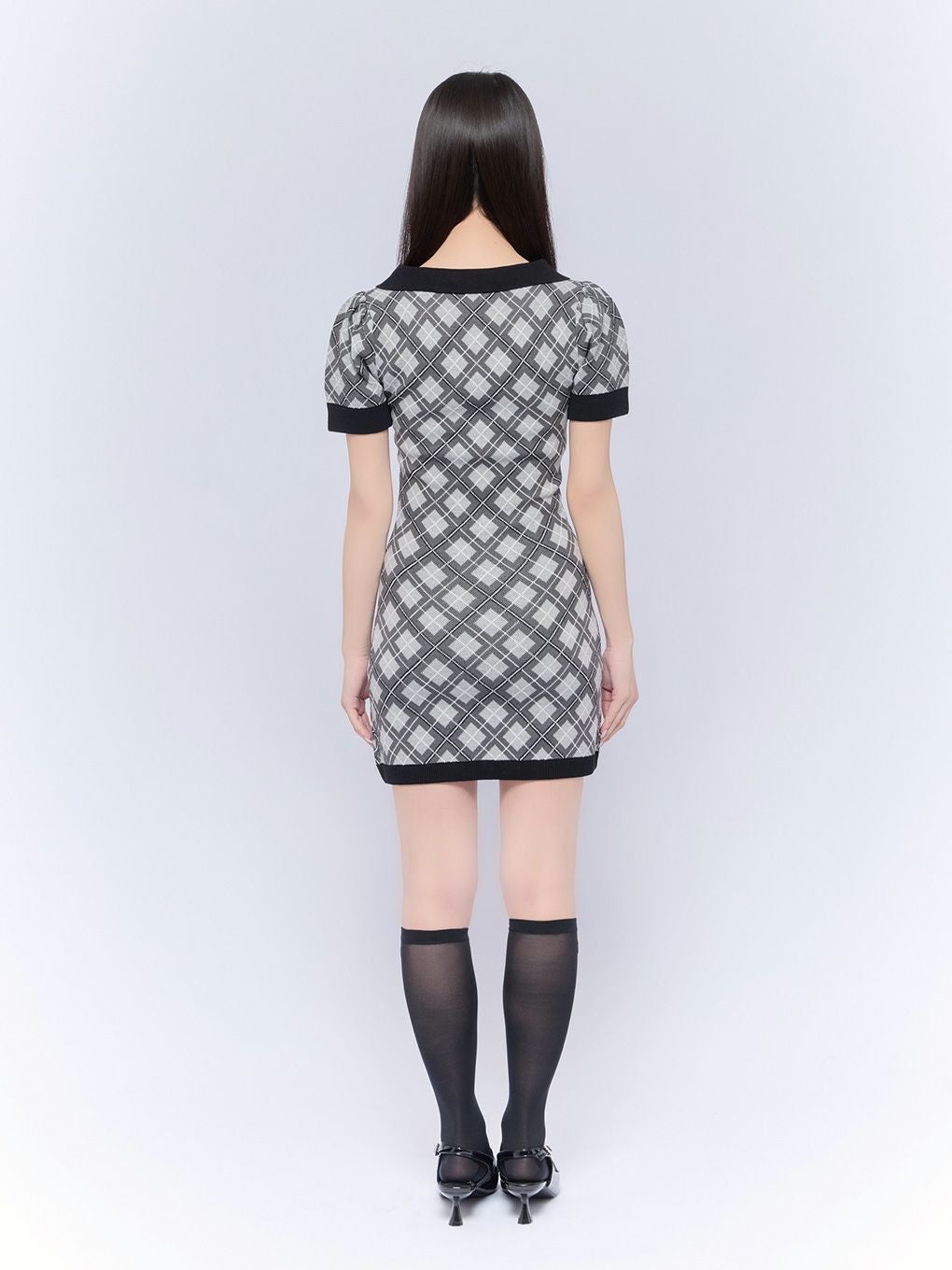 BUBBLES】チェックリボンワンピース | sparkling mall online store