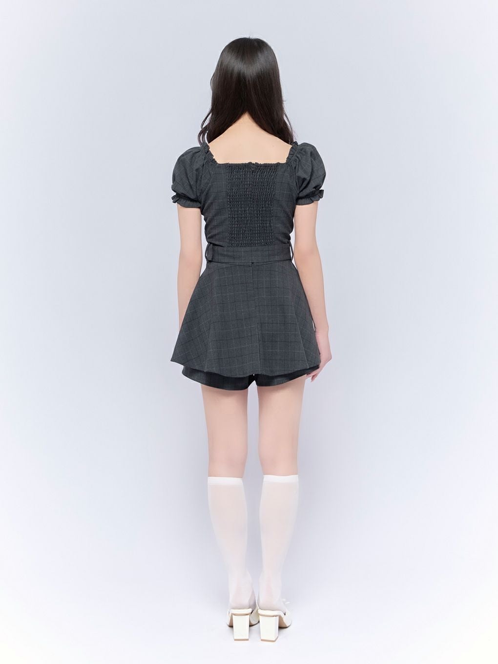 BUBBLES】リボンペプラムセットアップ | sparkling mall online store
