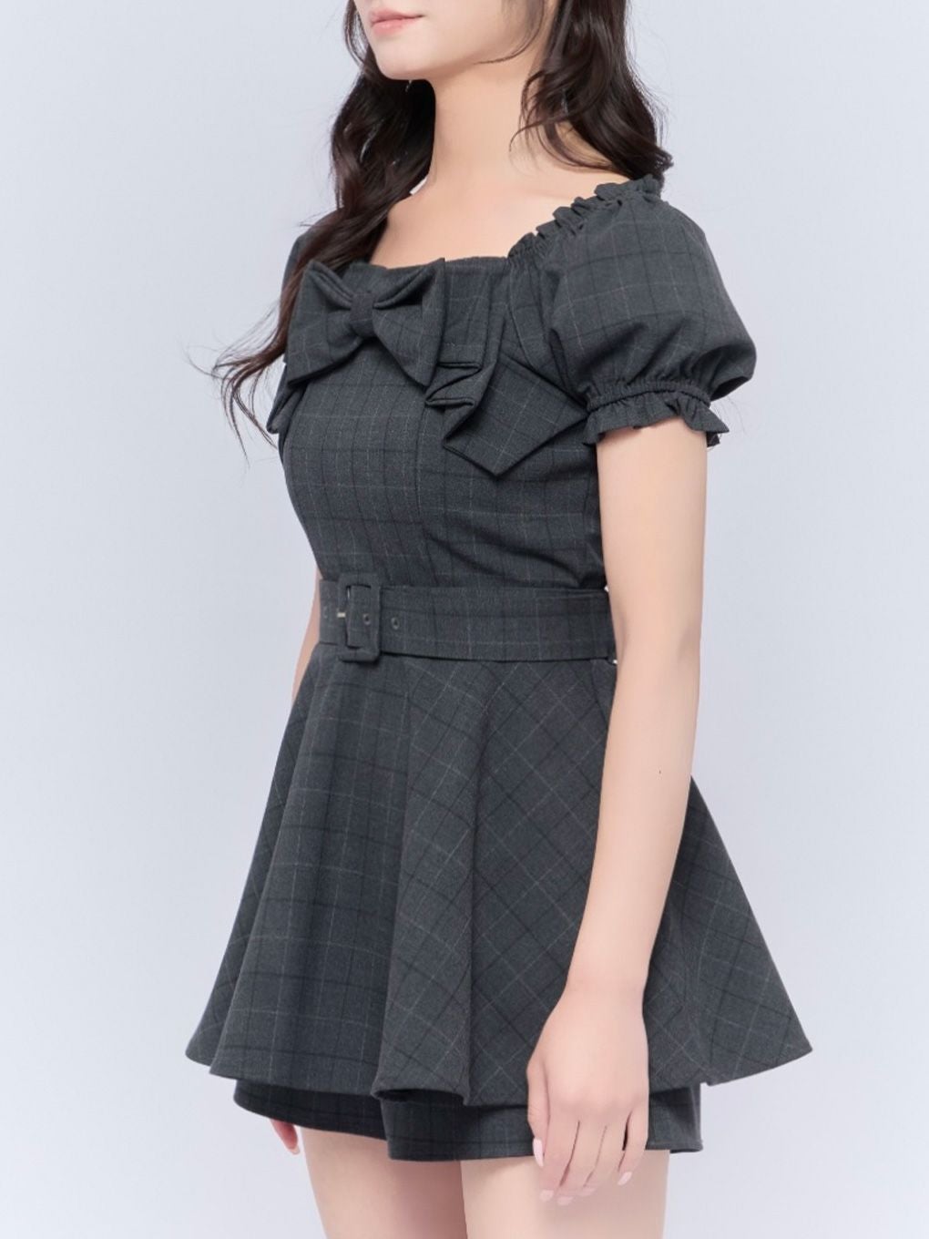 BUBBLES】リボンペプラムセットアップ | sparkling mall online store