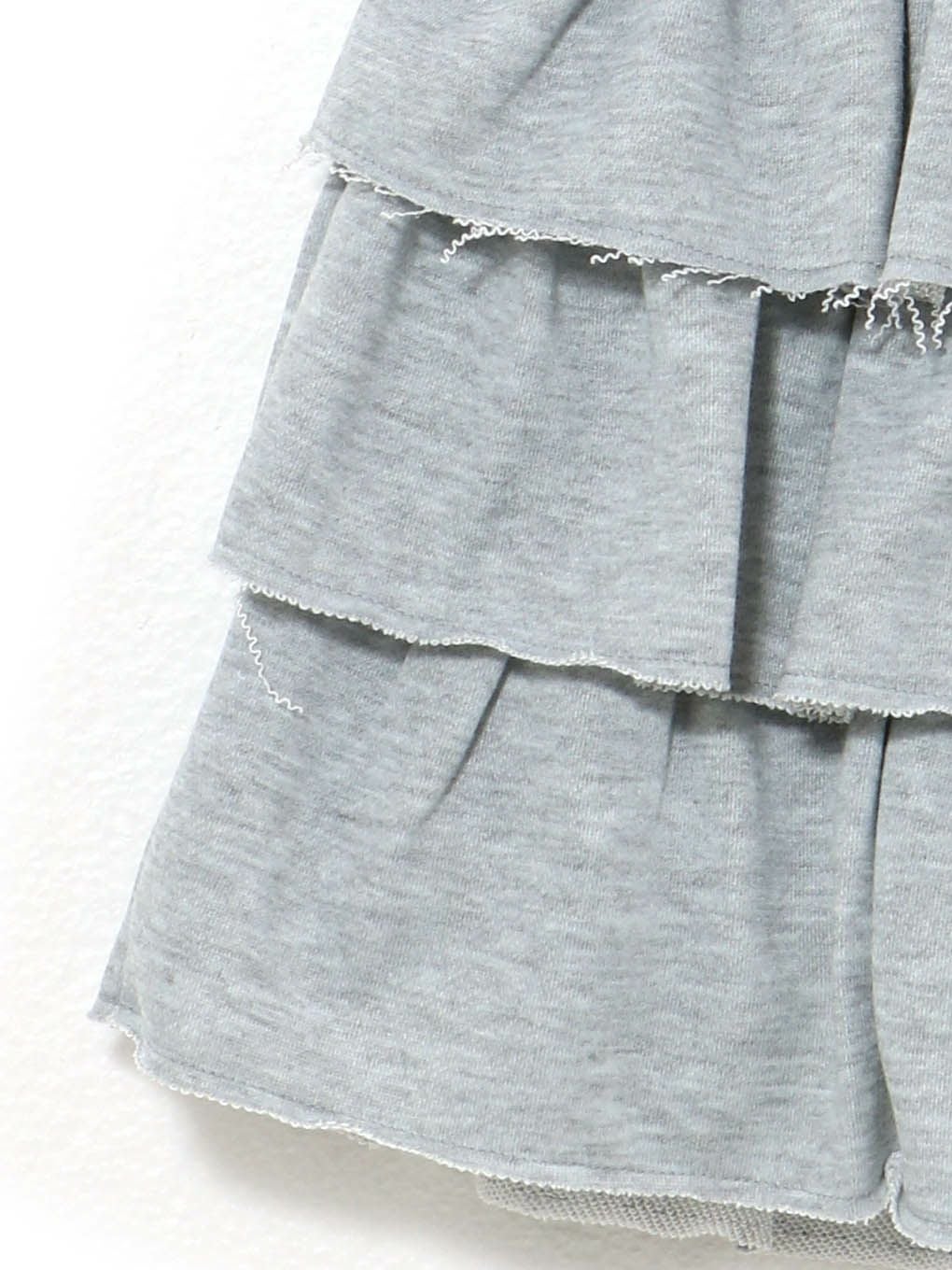 【BUBBLES】ティアードスウェットセットアップ