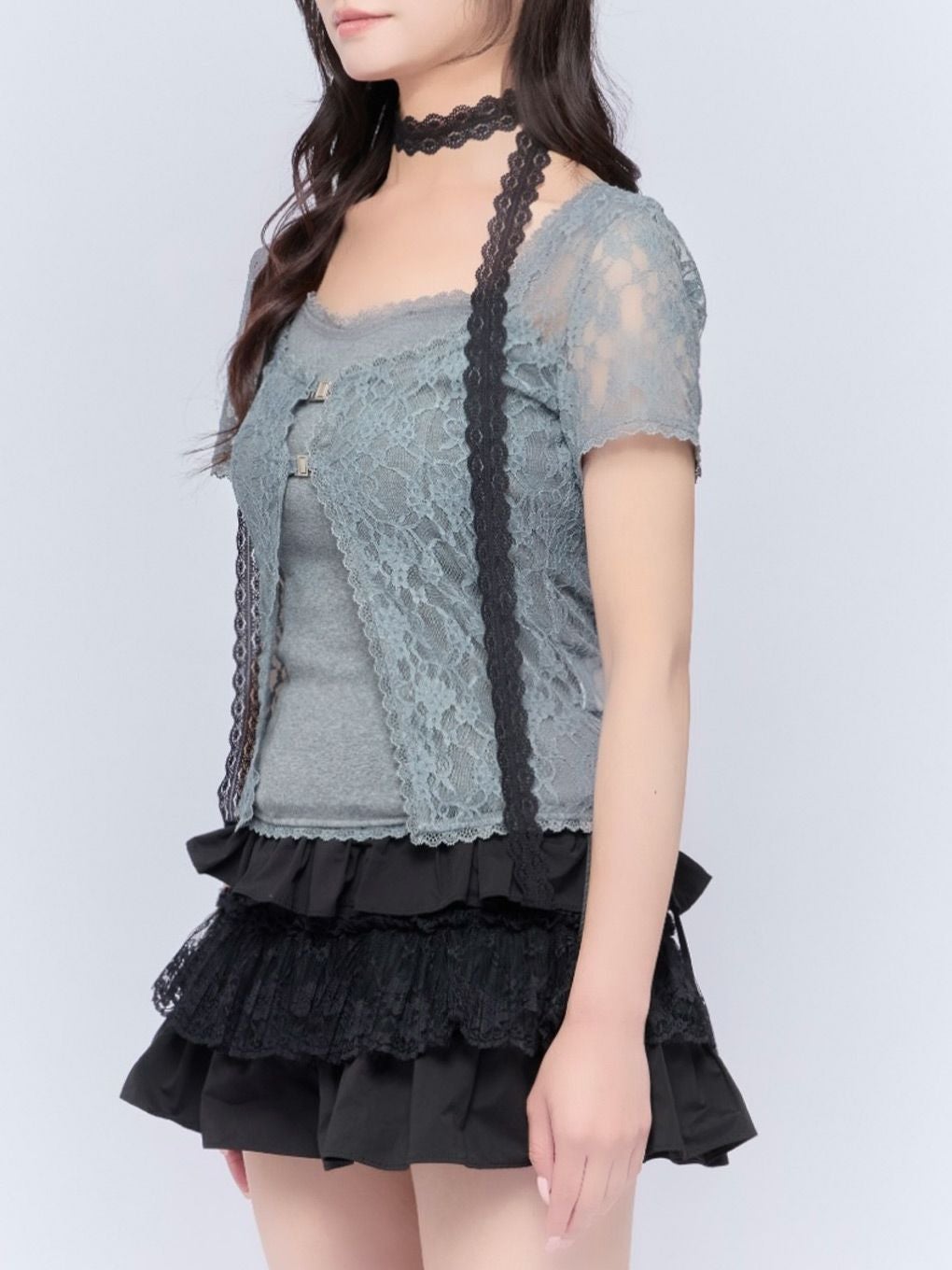 完売品 BUBBLES レースアンサンブル BUBBLES】レースアンサンブルワンピース | sparkling mall online store