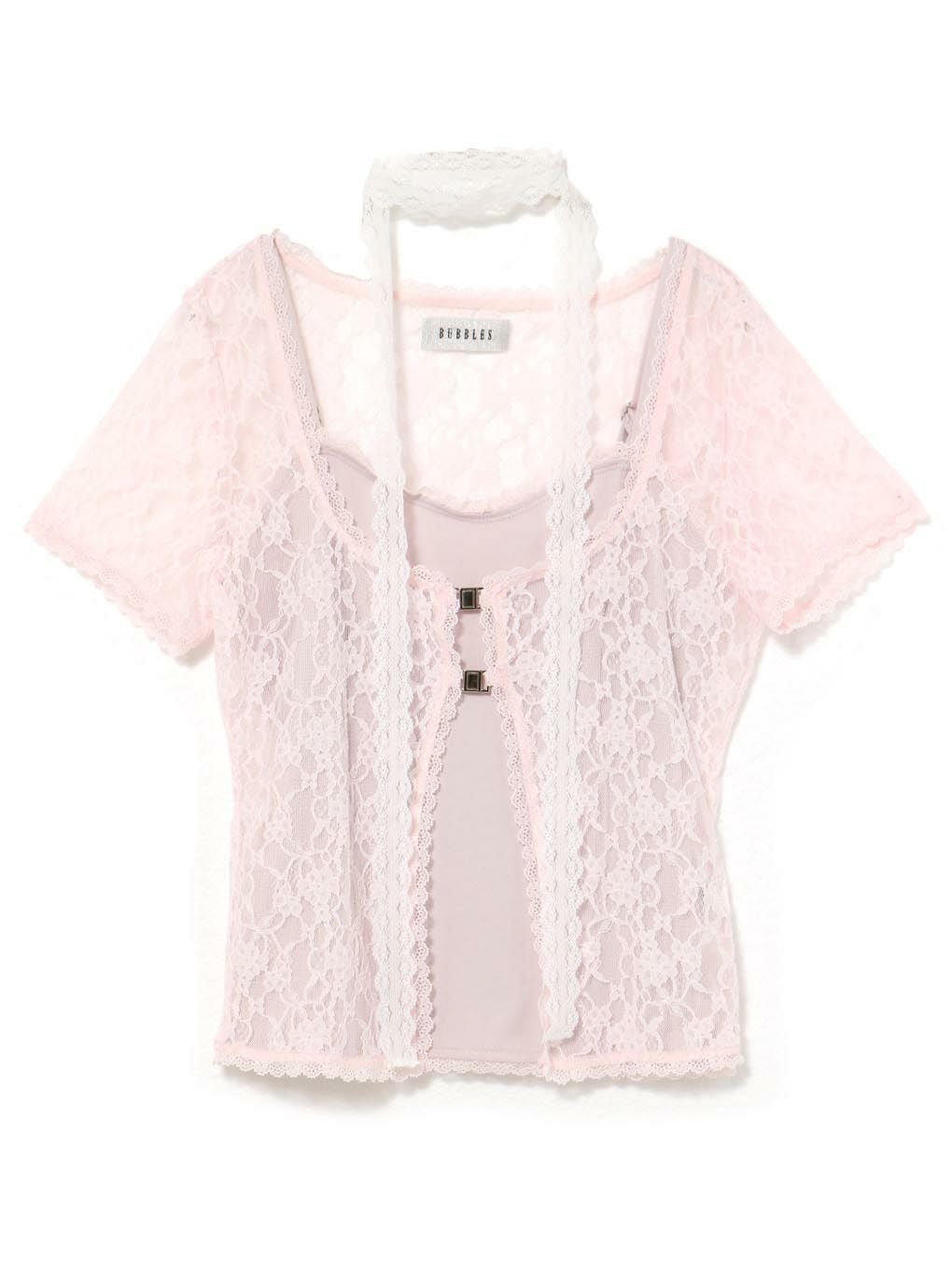 完売品 BUBBLES レースアンサンブル BUBBLES】レースアンサンブルワンピース | sparkling mall online store