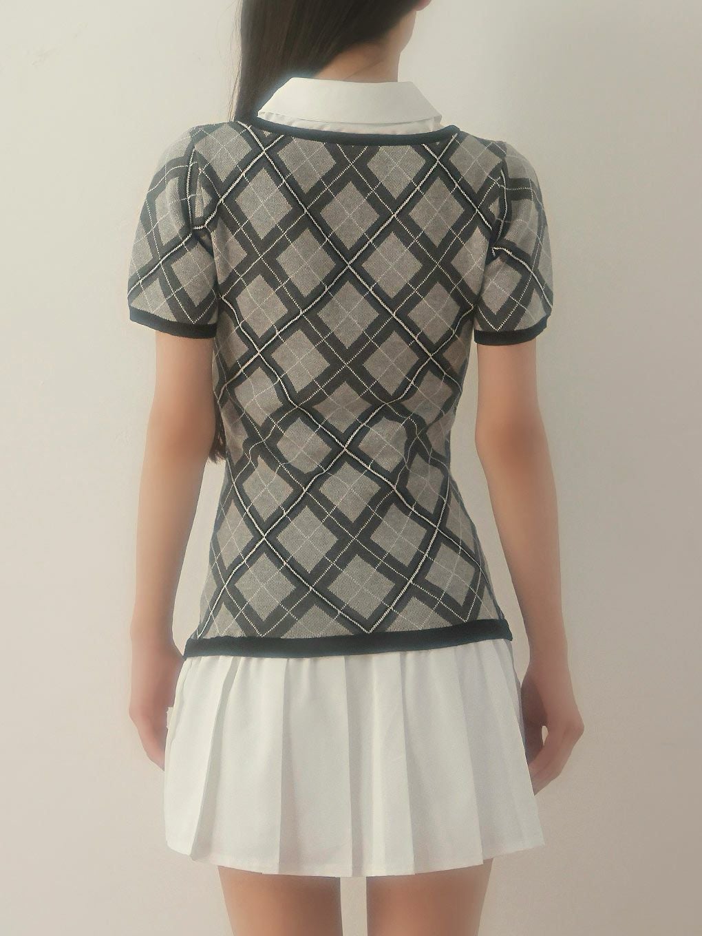 【BUBBLES】スクールガーリーリボンワンピース