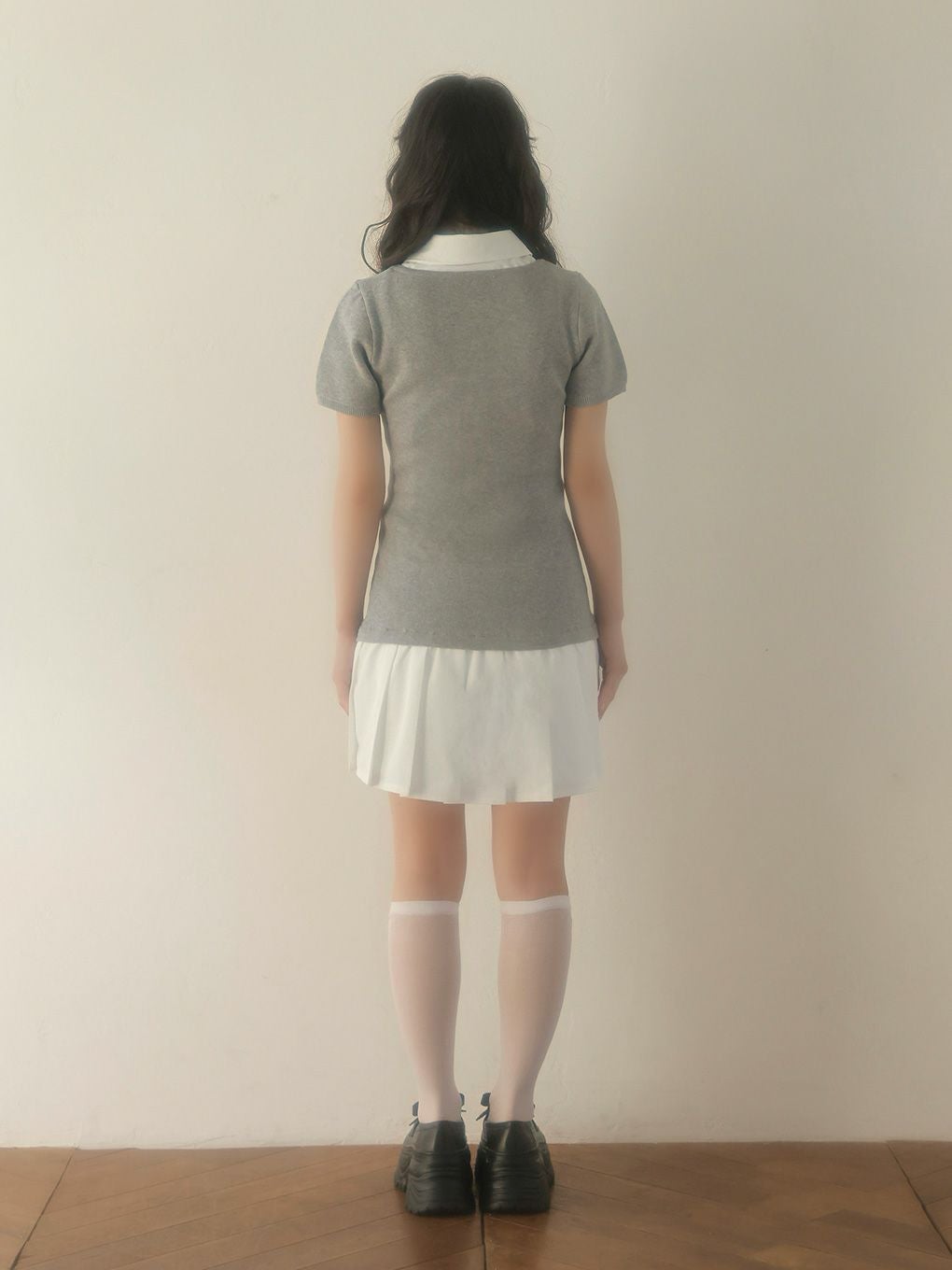 【BUBBLES】スクールガーリーリボンワンピース