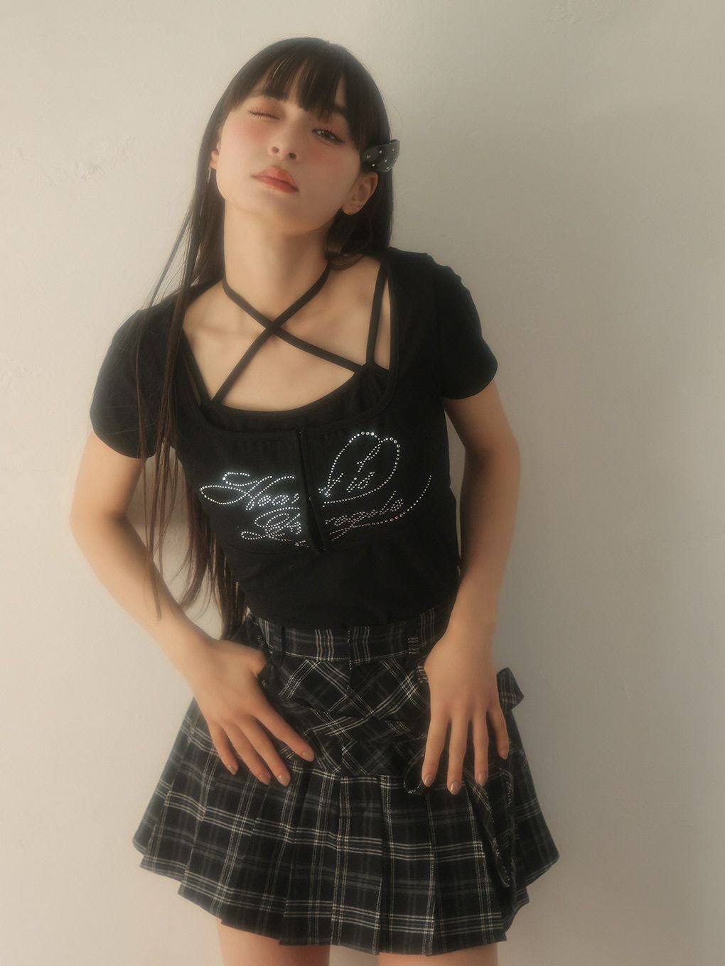 ♡新品 ビジューアンサンブル♡ BUBBLES】ビジューロゴアンサンブル | sparkling mall online store