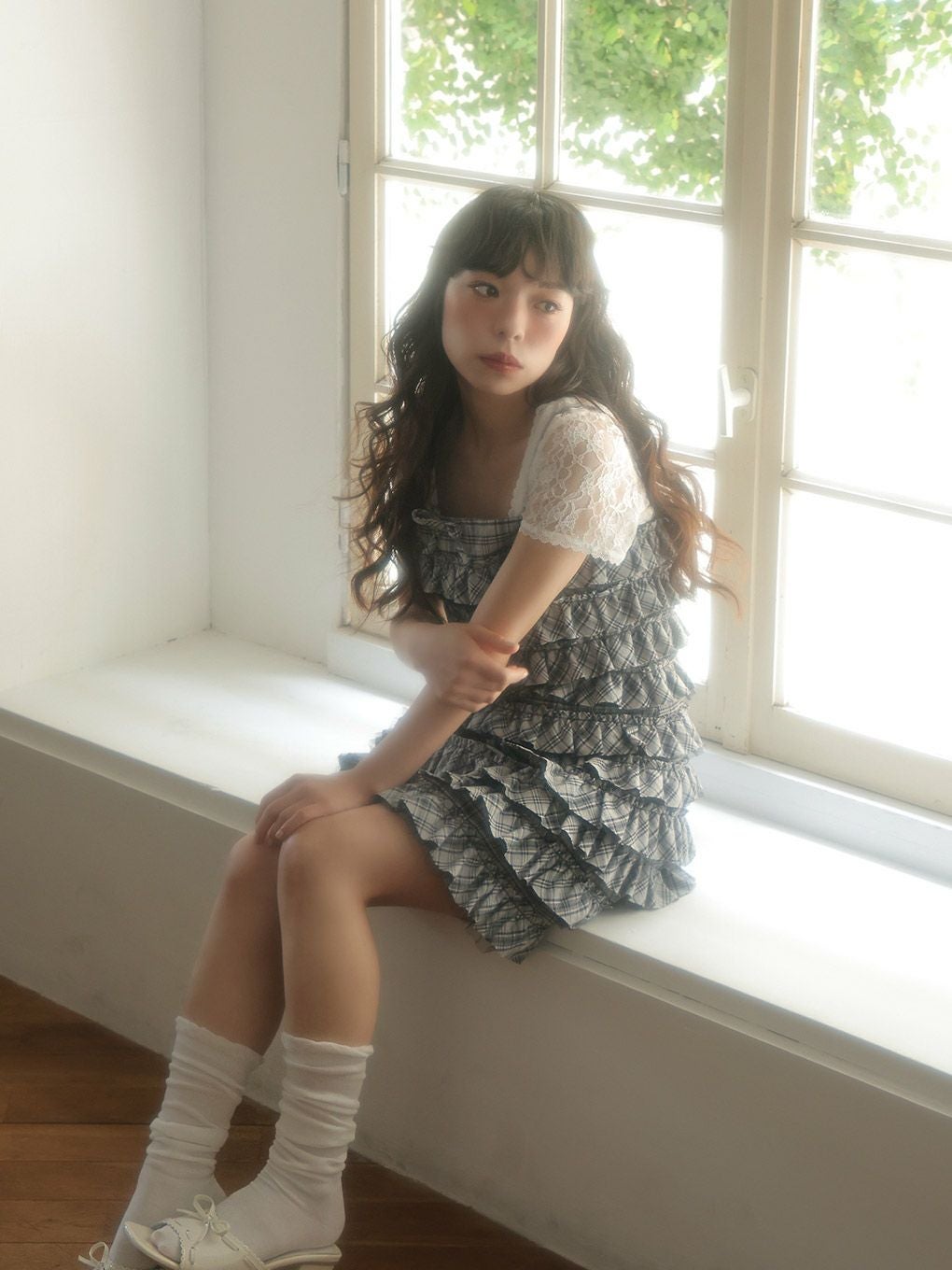BUBBLES】ミニフリルワンピース | sparkling mall online store
