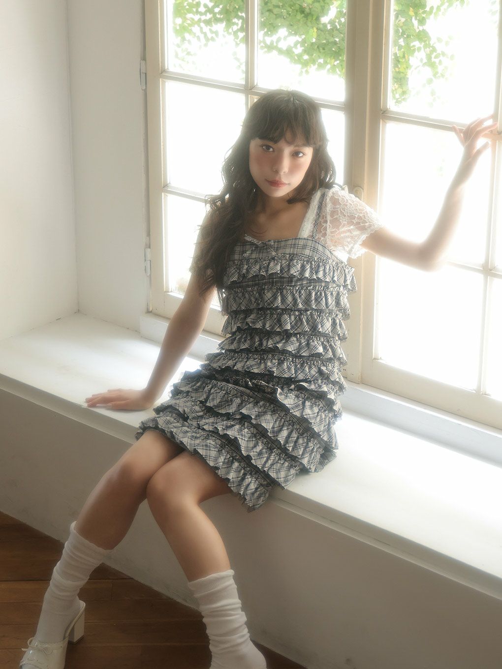 BUBBLES】ミニフリルワンピース | sparkling mall online store