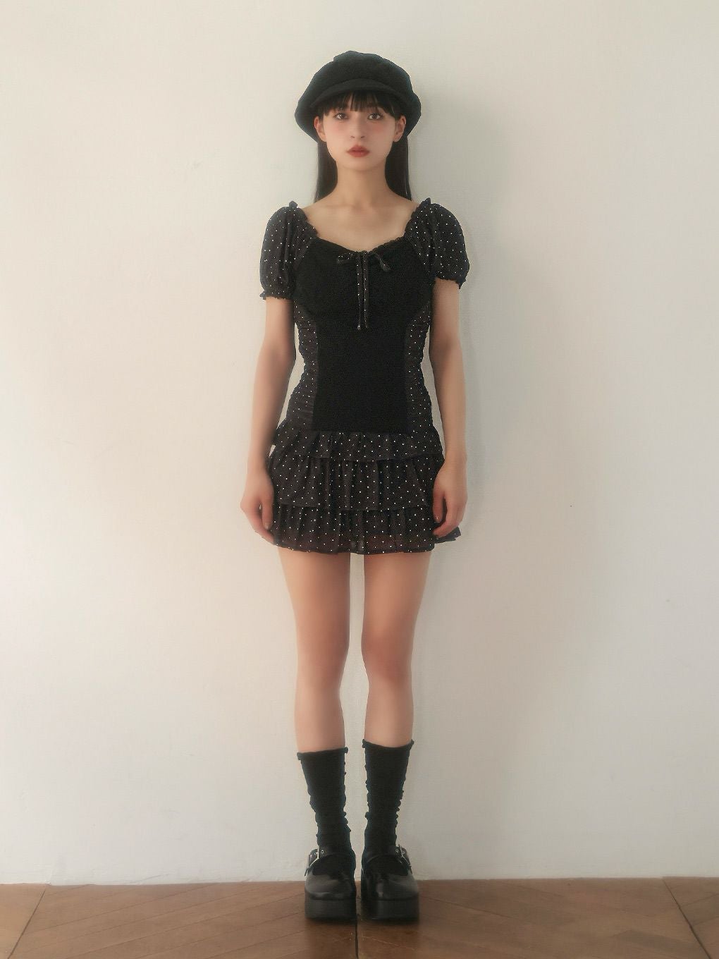 【BUBBLES】パターンガーリートップス