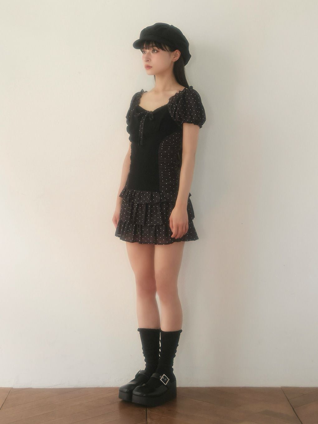 【BUBBLES】パターンガーリートップス