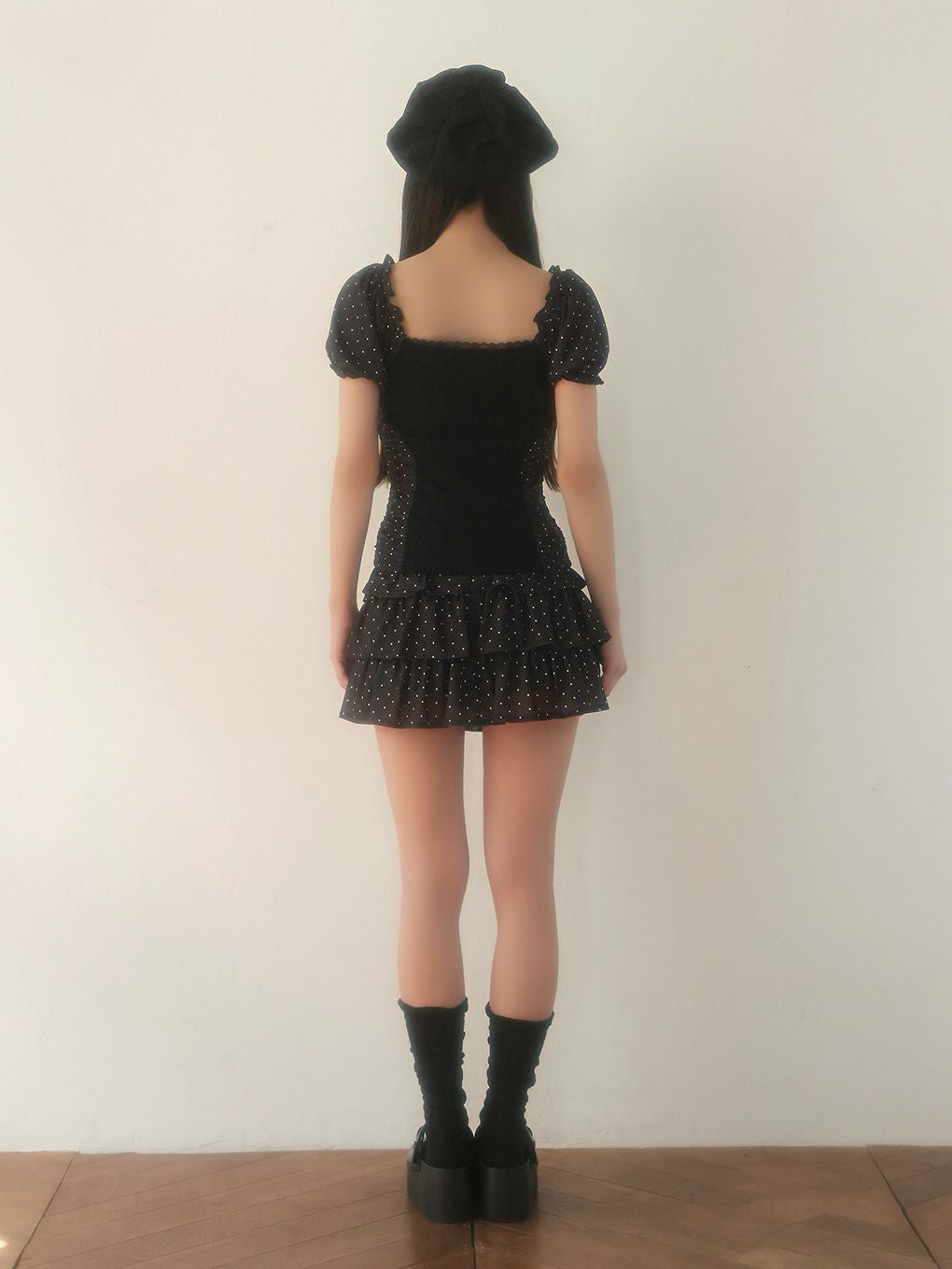 【BUBBLES】パターンガーリートップス