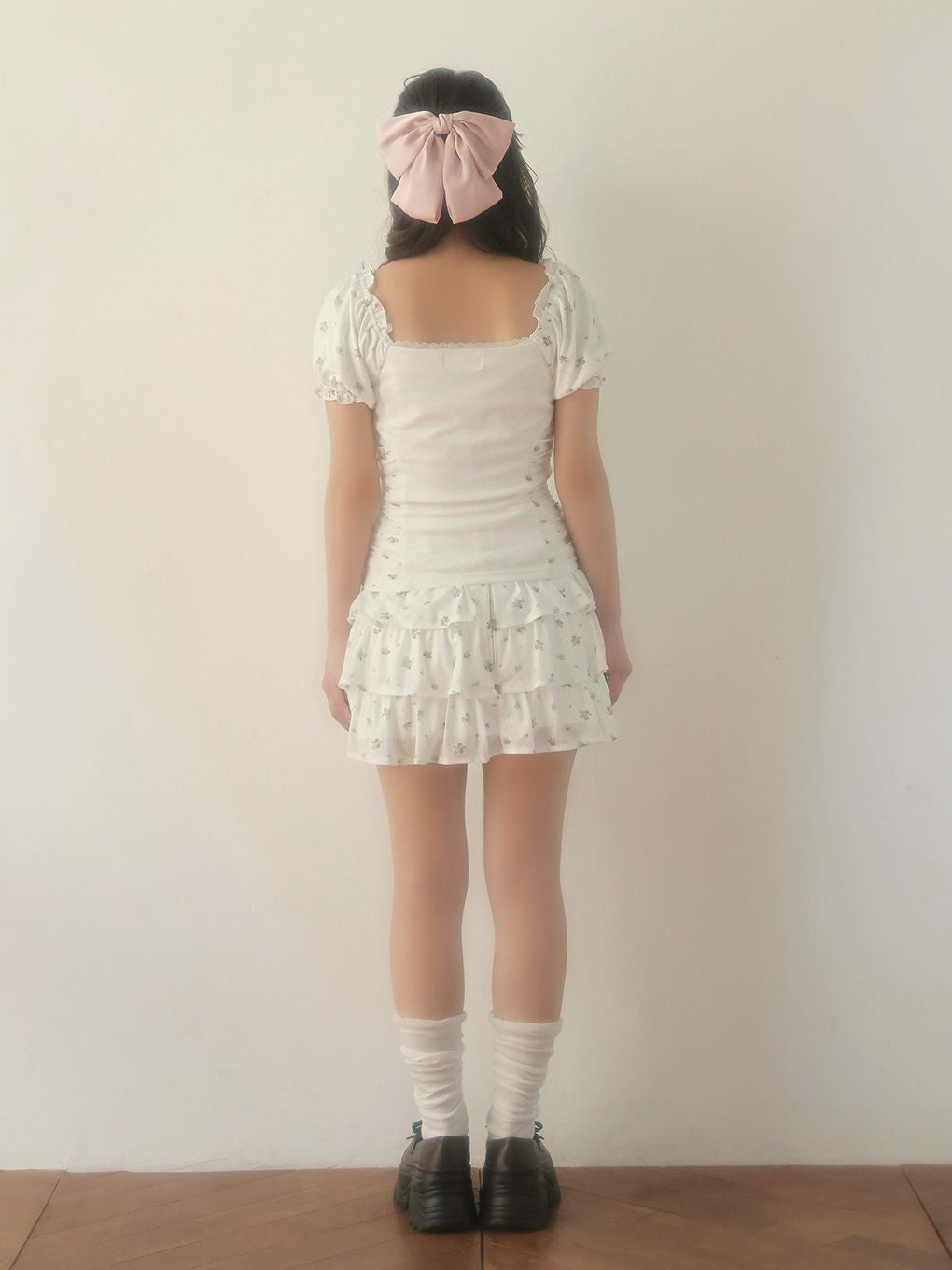 【BUBBLES】パターンガーリートップス