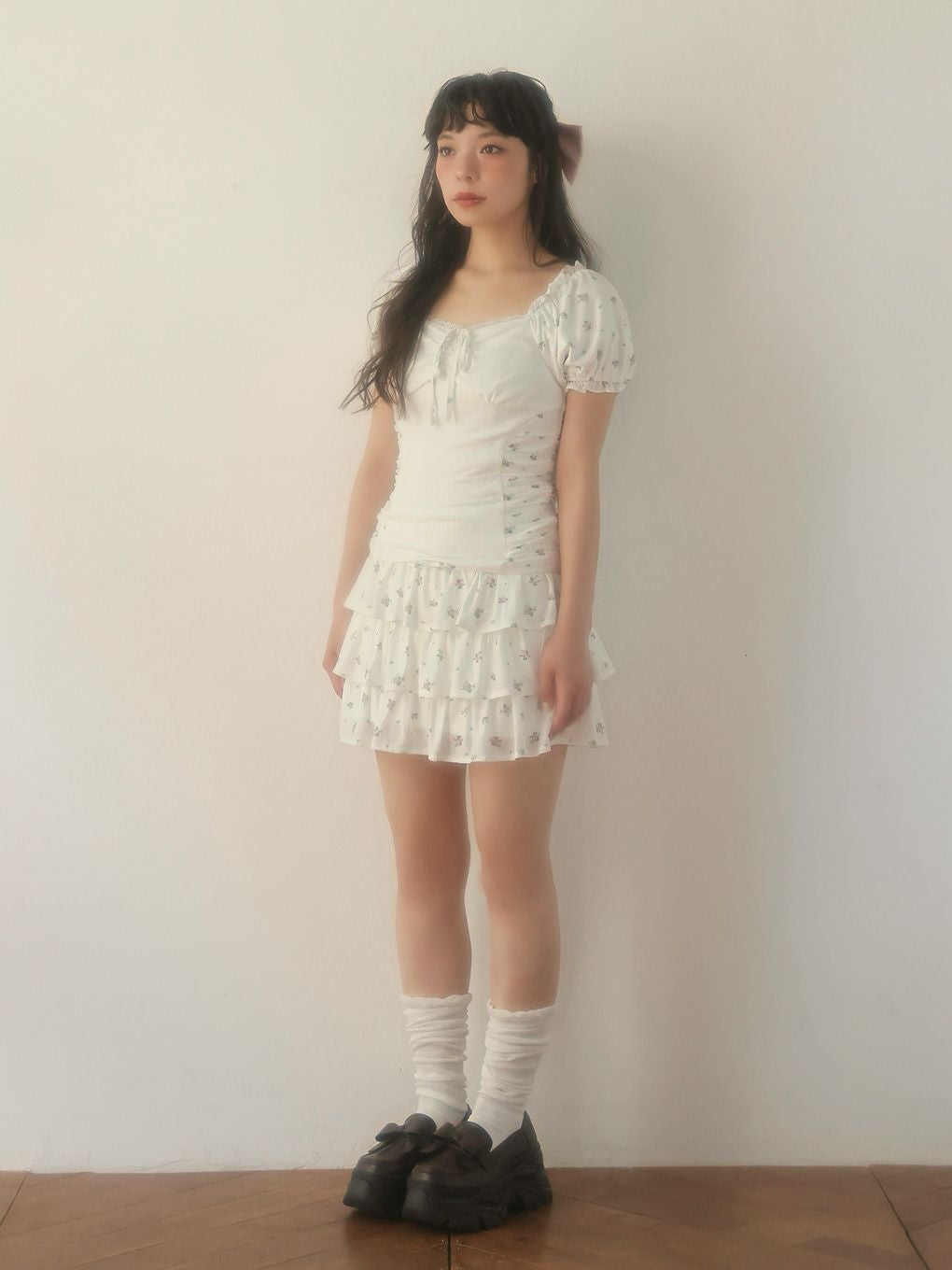 BUBBLES】パターンガーリースカパン | sparkling mall online store