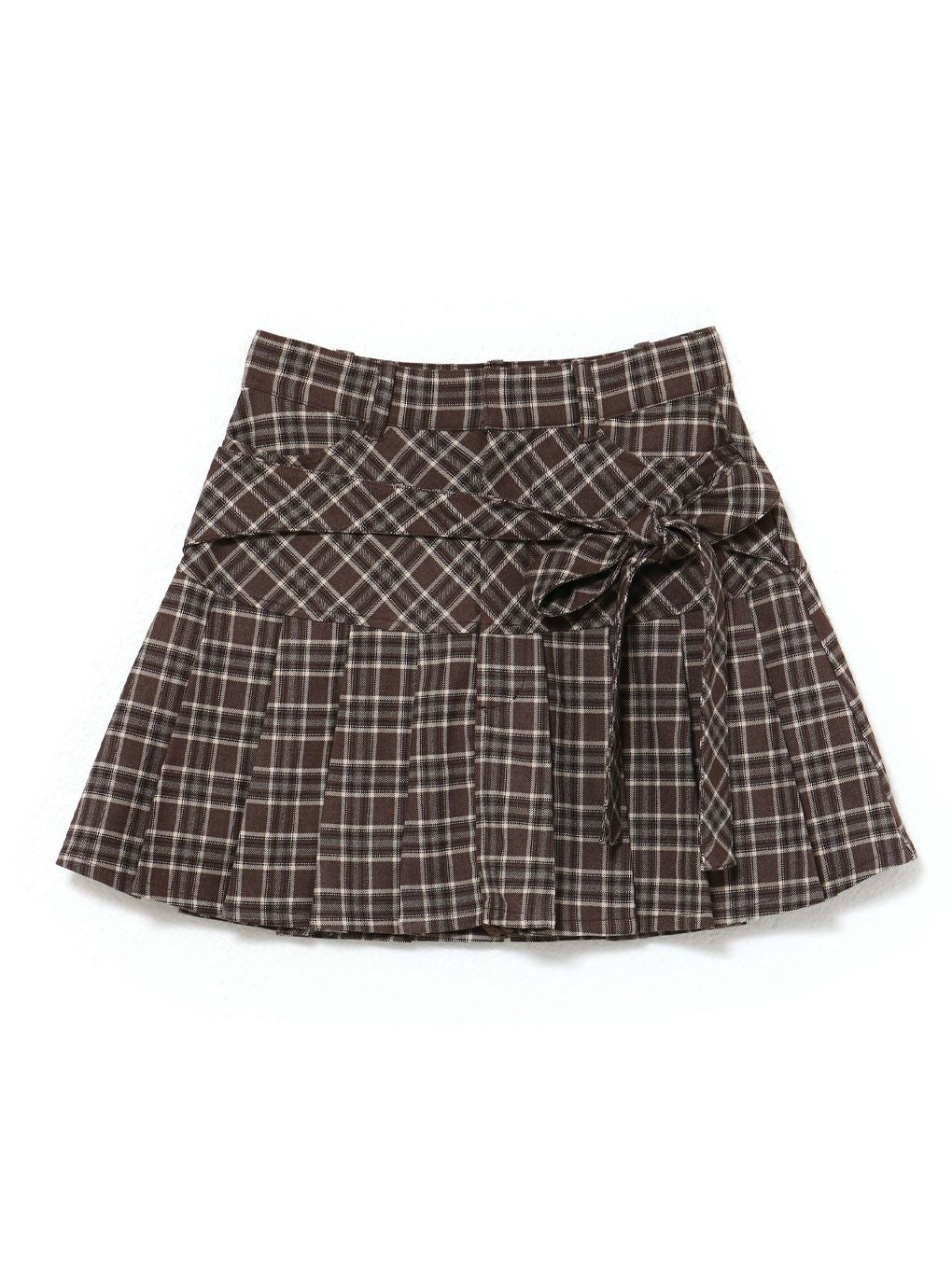 【BUBBLES】リボンプリーツスカパン