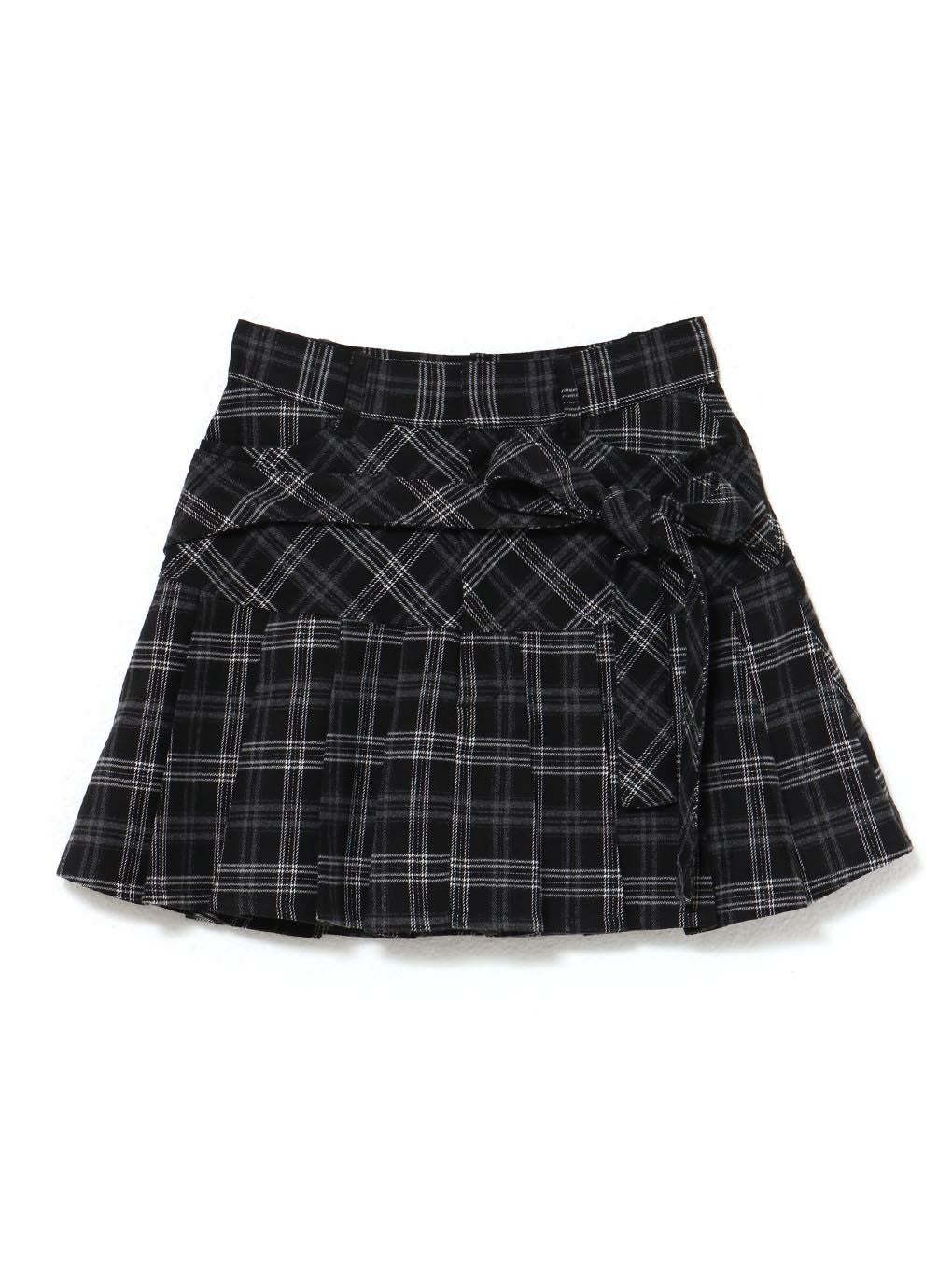 【BUBBLES】リボンプリーツスカパン