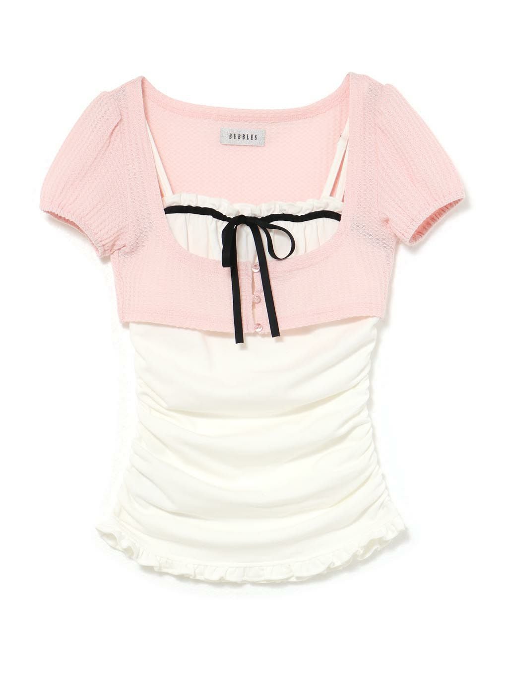 【BUBBLES】レースリボンアンサンブル