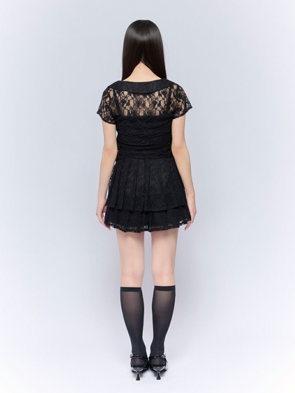 BUBBLES】レースレイヤードトップス | sparkling mall online store BUBBLES】レースレイヤードトップス | sparkling mall online store