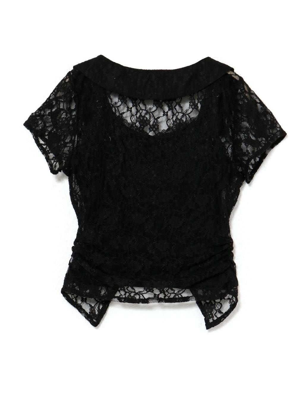 BUBBLES】レースレイヤードトップス | sparkling mall online store