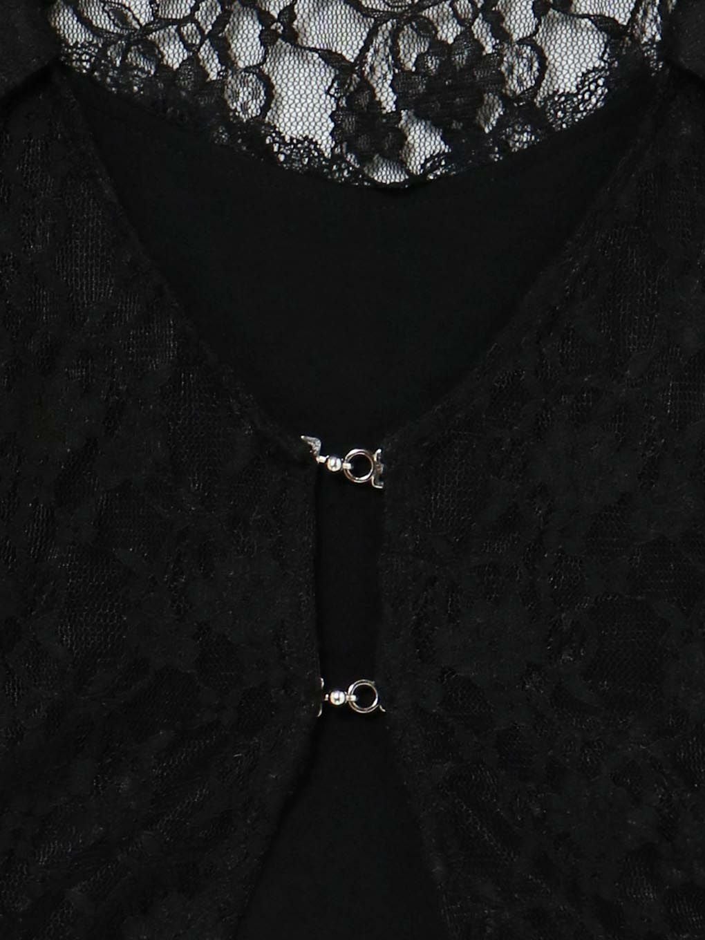 【BUBBLES】レースレイヤードトップス