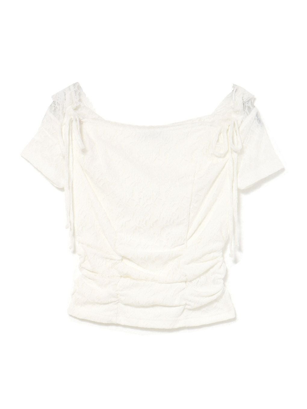 【BUBBLES】レースフーディートップス