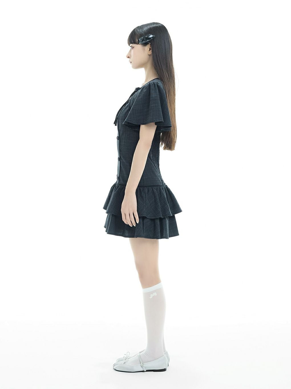 BUBBLES】フレアティアードワンピース | sparkling mall online store
