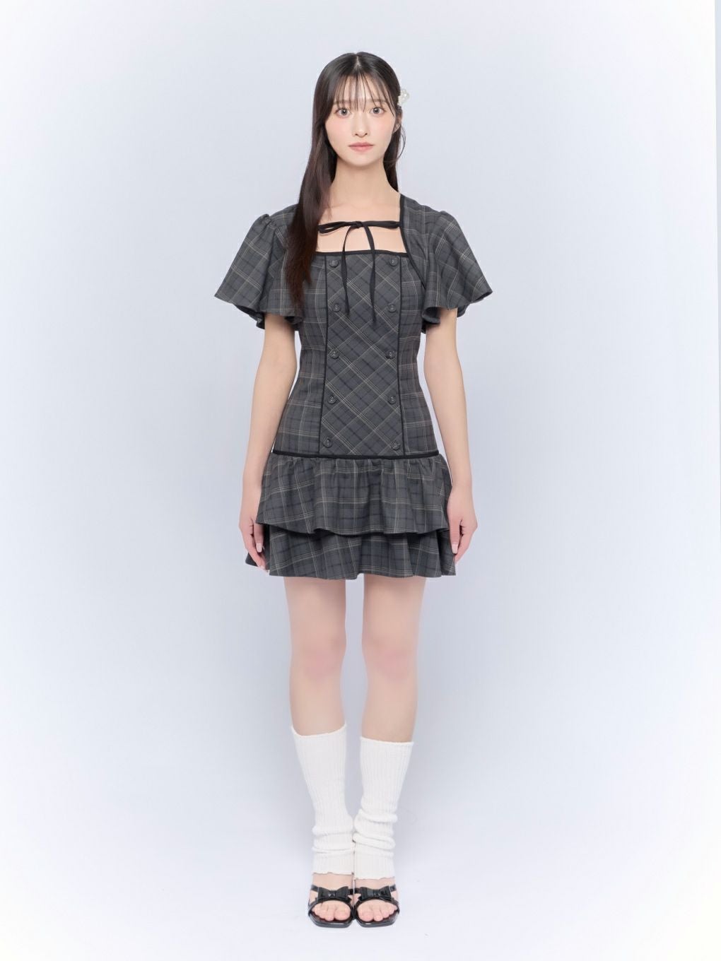 BUBBLES】フレアティアードワンピース | sparkling mall online store