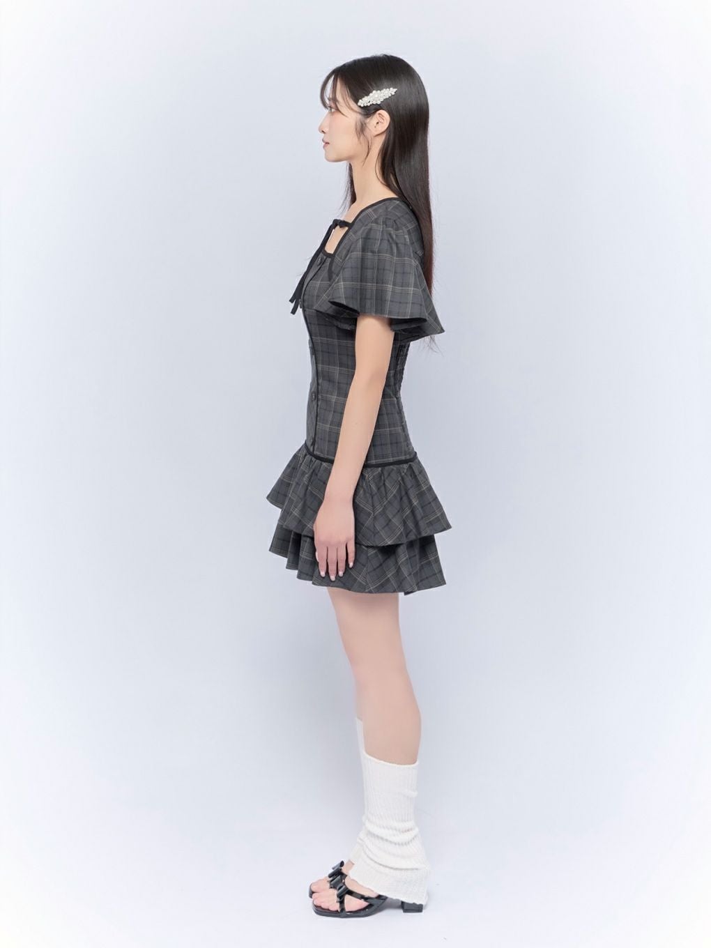 BUBBLES】フレアティアードワンピース | sparkling mall online store