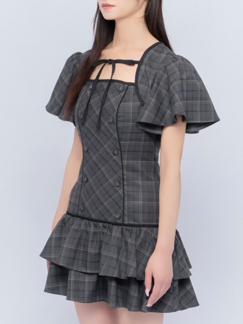 BUBBLES】フレアティアードワンピース | sparkling mall online store
